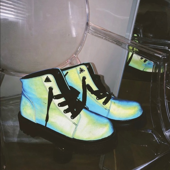 ✨SOLD✨Y.R.U dolls kill reflective SLAYR combat - Picture 4 of 4